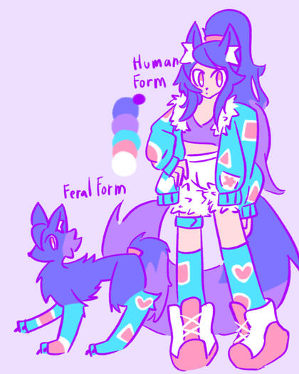 Half Feral/Human